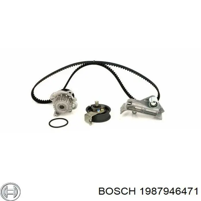 Комплект ГРМ Bosch 1987946471 ціна, від 168.39 USD