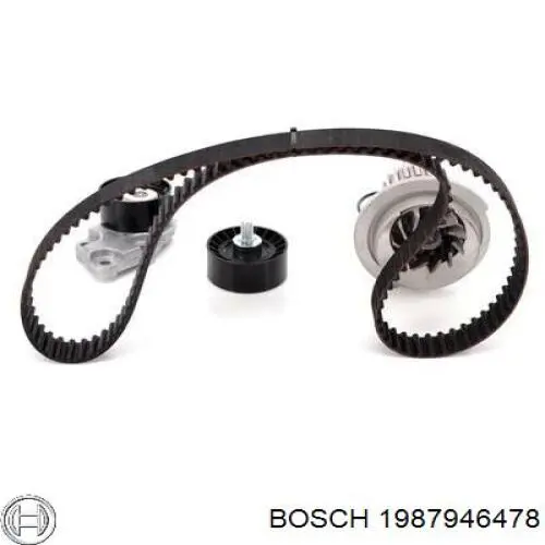 1987946478 Bosch Ремінь ГРМ, комплект