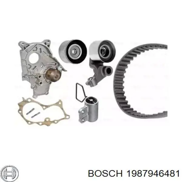 1987946481 Bosch Ремінь ГРМ, комплект