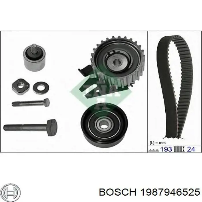 Комплект ГРМ 1987946525 Bosch