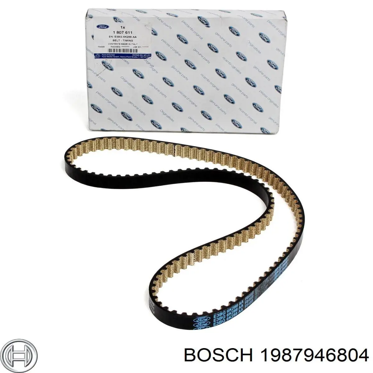 Купити 1987946804 Bosch Ремінь газорозподільного механізму