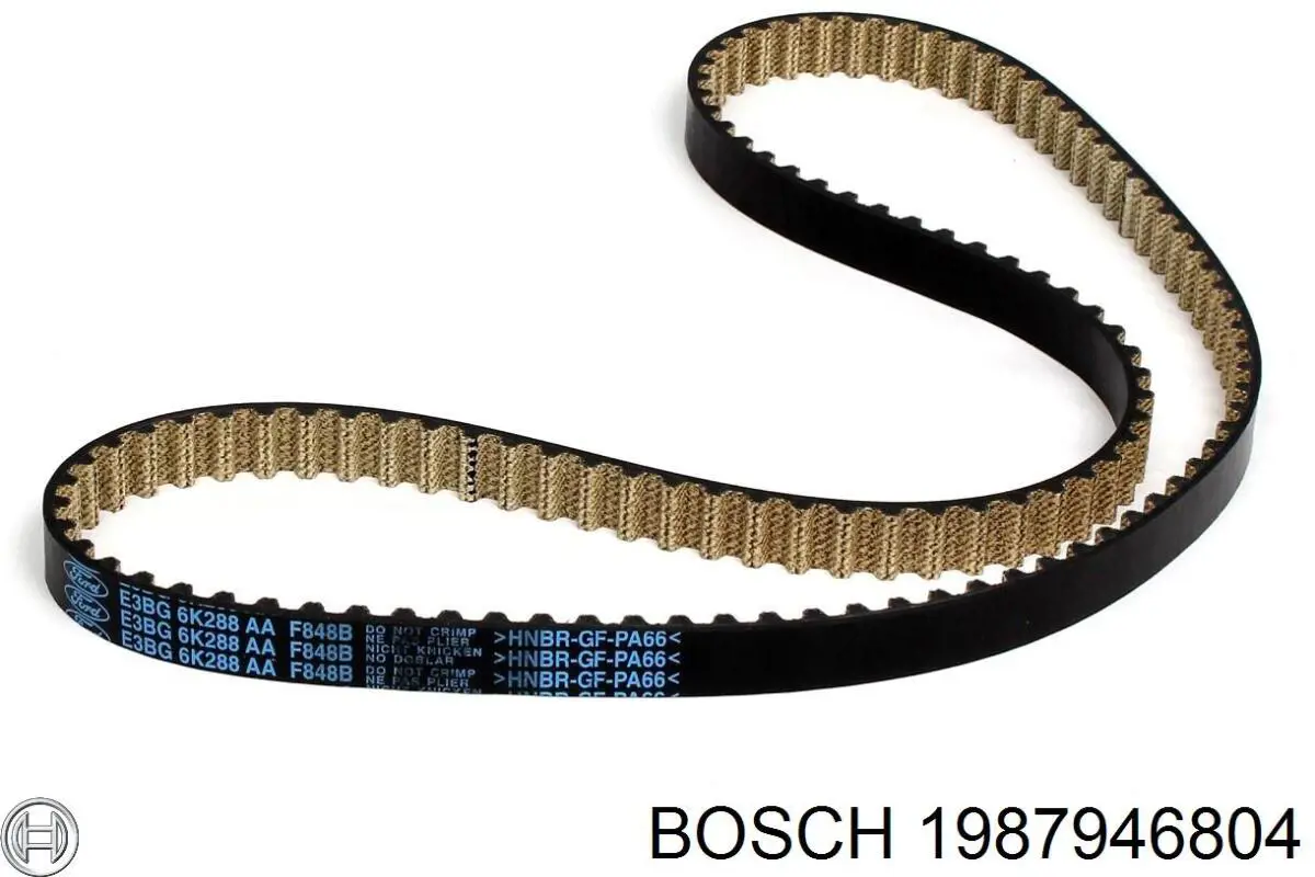 Зубчастий ремінь Bosch 1987946804 ціна, від 34.72 USD