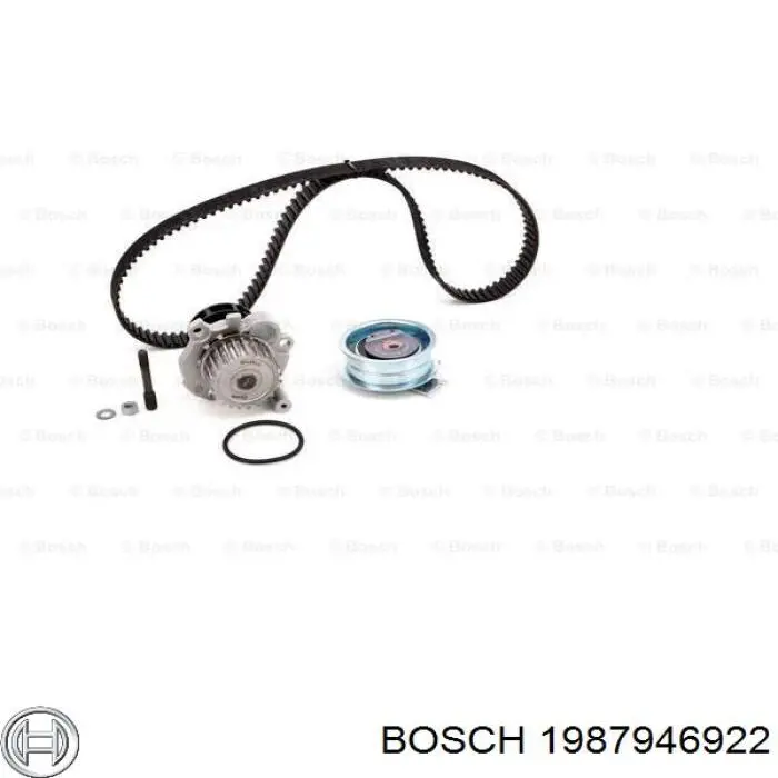 Комплект ГРМ Bosch 1987946922 ціна, від 88.33 USD
