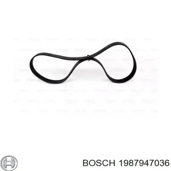 1987947036 Bosch ремінь приводний, агрегатів