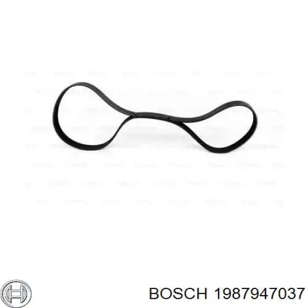 Ремінь генератора 1987947037 Bosch