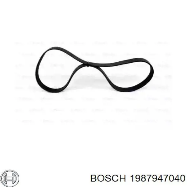 1987947040 Bosch ремінь приводний, агрегатів