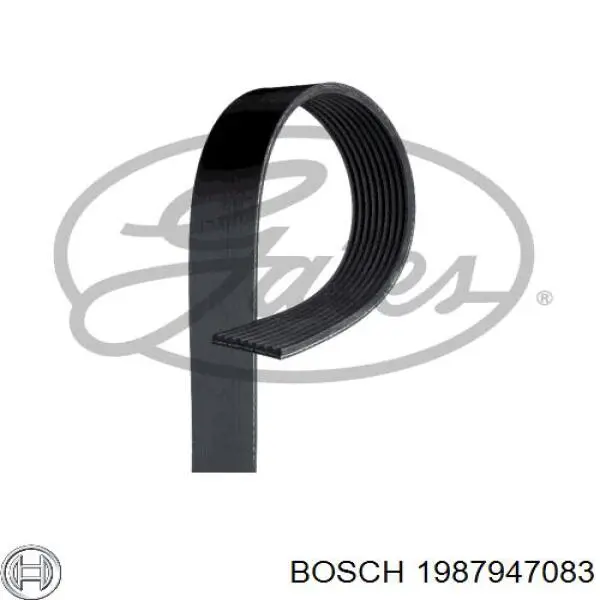 Клиновий ремінь Bosch 1987947083 ціна, від 31.97 USD