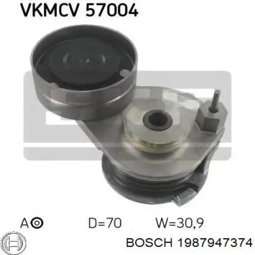1987947374 Bosch Поліклиновий ремінь