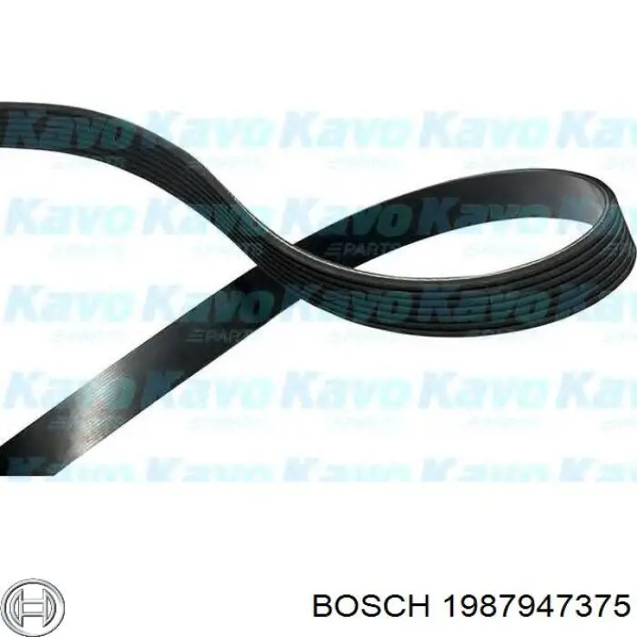 Купити 1987947375 Bosch Ремінь генератора