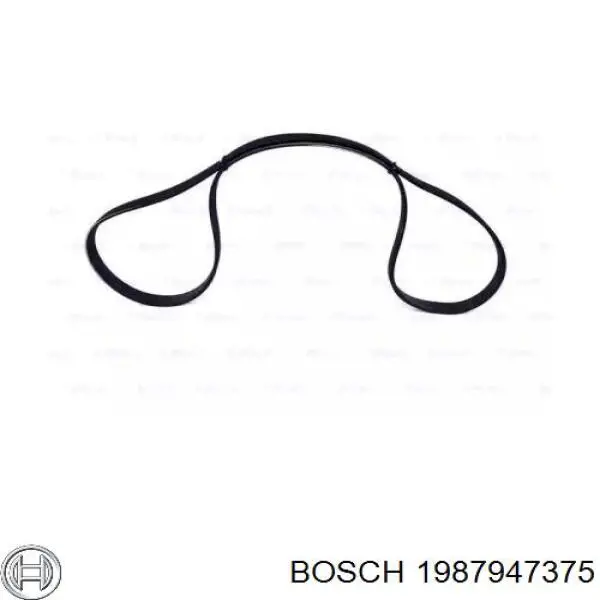 Ремінь кондиціонера Bosch 1987947375