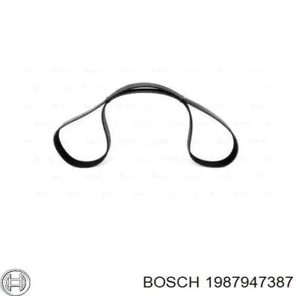 Купити 1987947387 Bosch Ремінь генератора