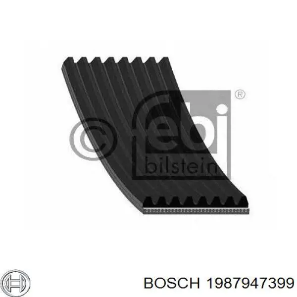 Ремінь кондиціонера Iveco 4898547