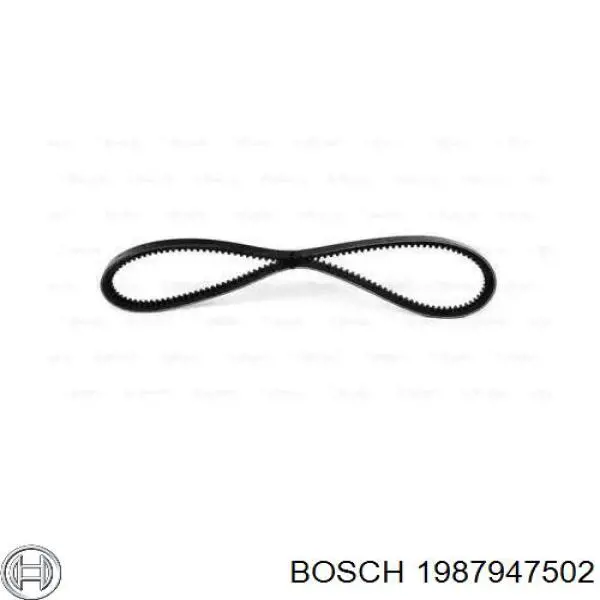 Клиновий ремінь Bosch 1987947502 ціна, від 3.98 USD