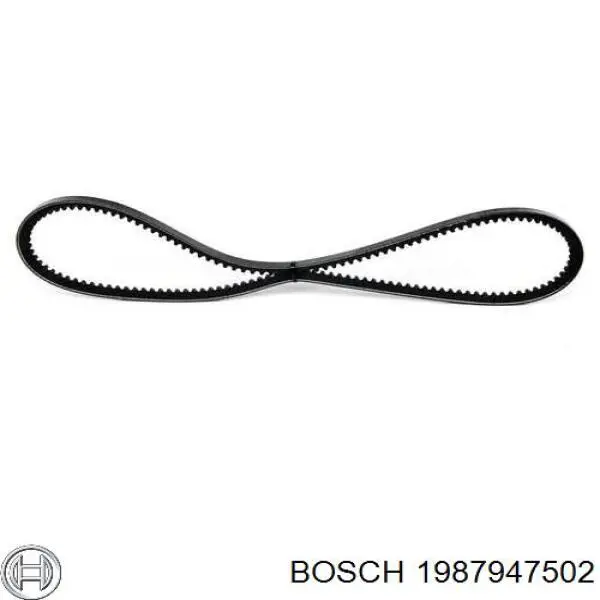 Ремінь кондиціонера Bosch 1987947502