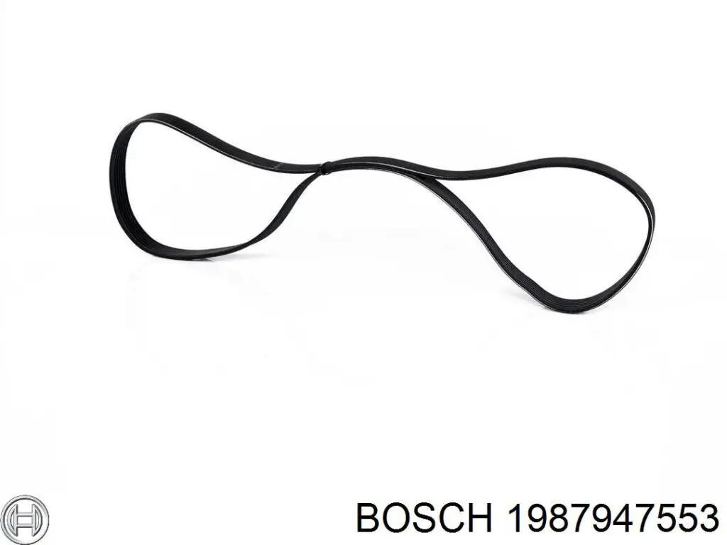 Ремінь генератора 1987947553 Bosch