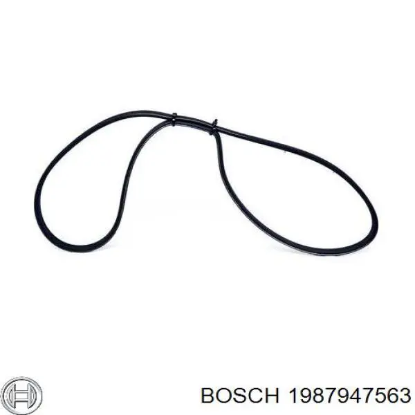 1987947563 Bosch ремінь приводний, агрегатів