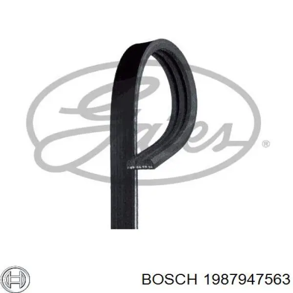 Купити 1987947563 Bosch Ремінь генератора