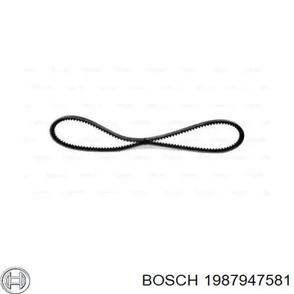 1987947581 Bosch ремінь приводний, агрегатів