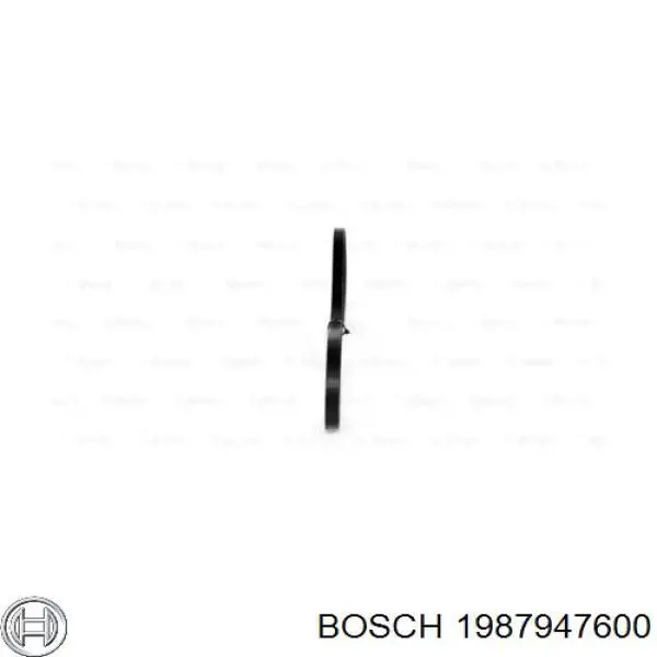 Ремінь генератора 1987947600 Bosch