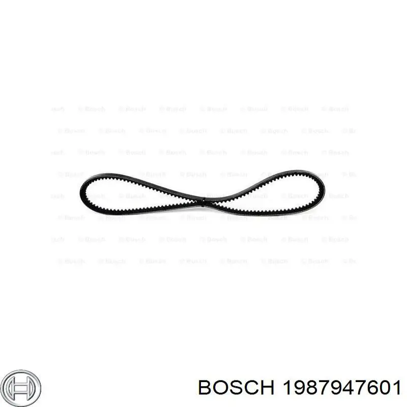 1987947601 Bosch ремінь приводний, агрегатів