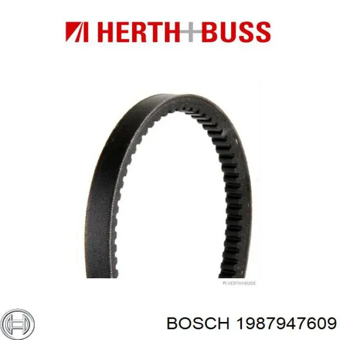 Купити 1987947609 Bosch Ремінь генератора