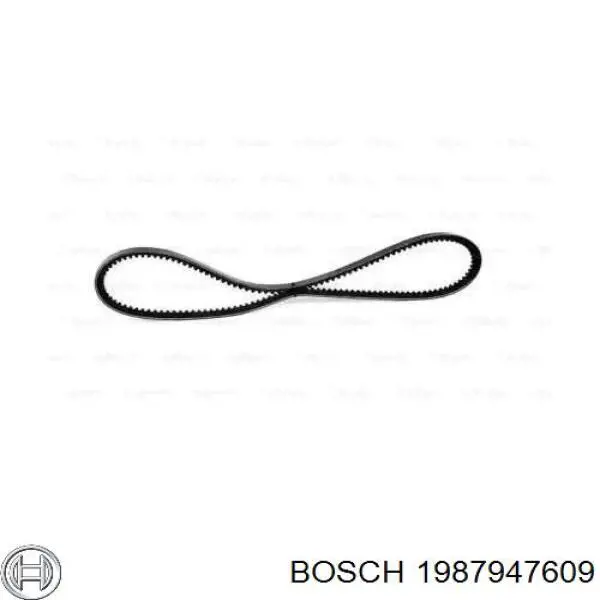 1987947609 Bosch ремінь приводний, агрегатів