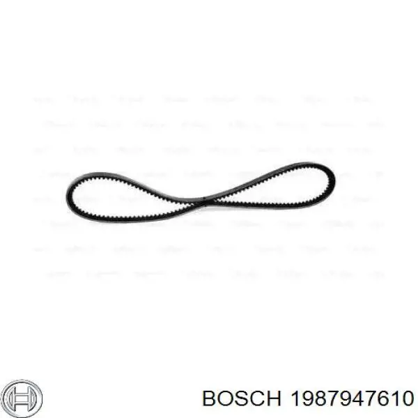 Ремінь генератора 1987947610 Bosch