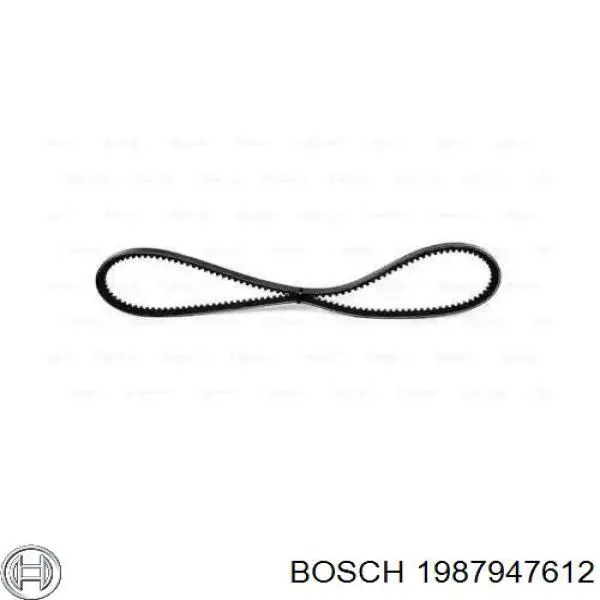 Ремінь генератора 1987947612 Bosch
