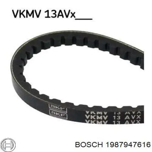 1987947616 Bosch Поліклиновий ремінь