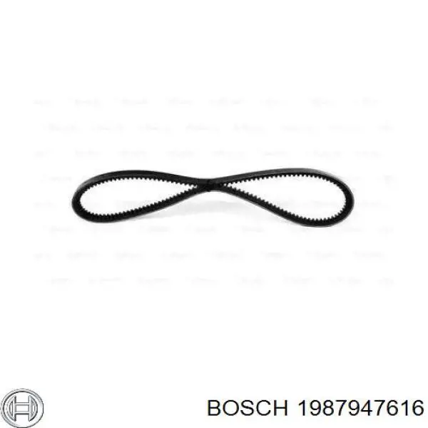 Ремінь генератора 1987947616 Bosch