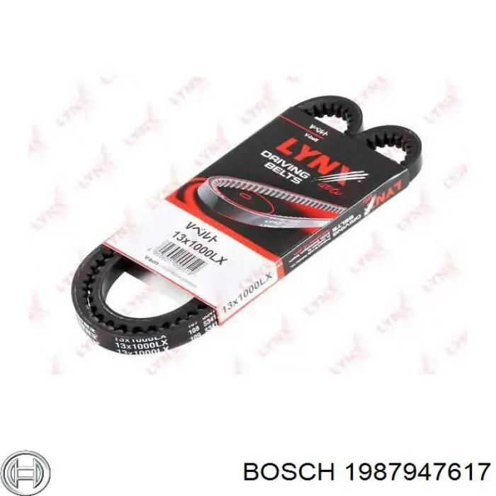 1987947617 Bosch Поліклиновий ремінь