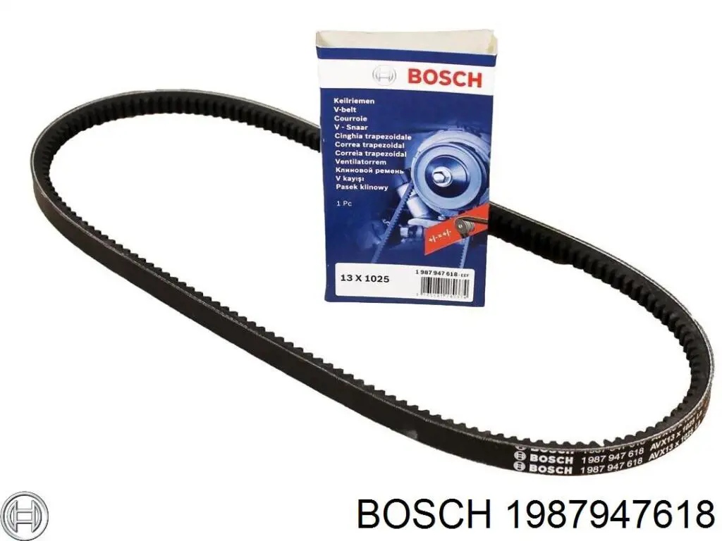 1987947618 Bosch Поліклиновий ремінь