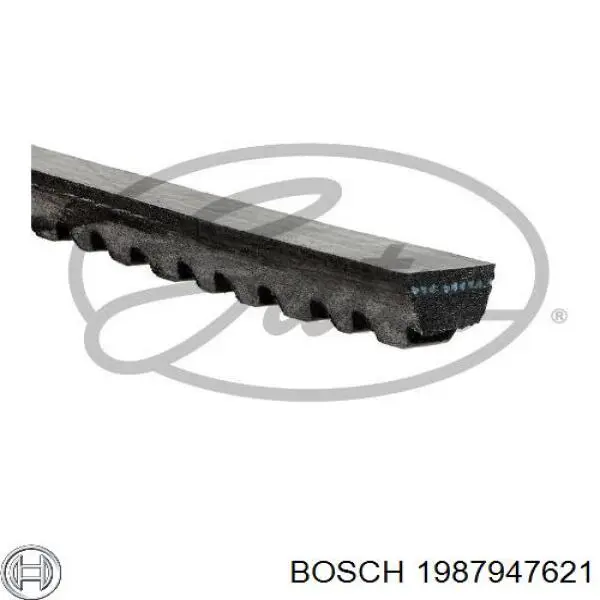 1987947621 Bosch ремінь приводний, агрегатів