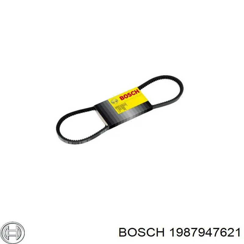Ремінь генератора 1987947621 Bosch