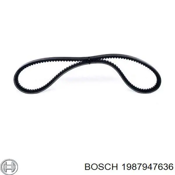 Ремінь генератора 1987947636 Bosch