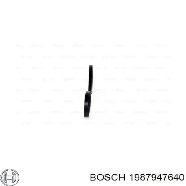 1987947640 Bosch ремінь приводний, агрегатів
