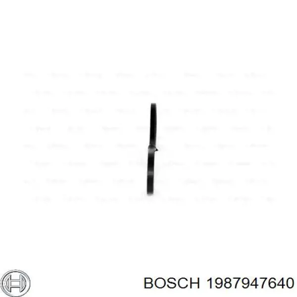 Ремінь генератора 1987947640 Bosch
