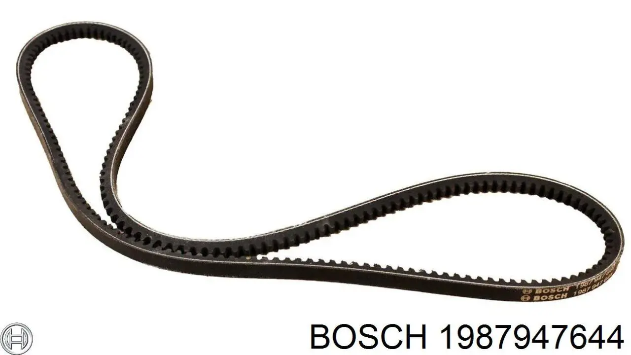 Клиновий ремінь Bosch 1987947644 ціна, від 3.90 USD