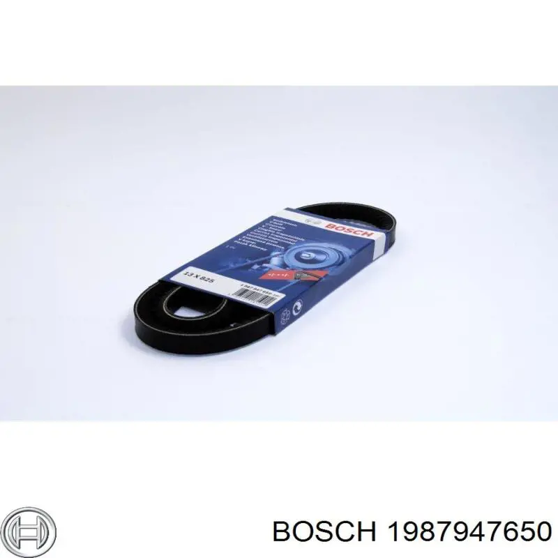 Ремінь генератора 1987947650 Bosch