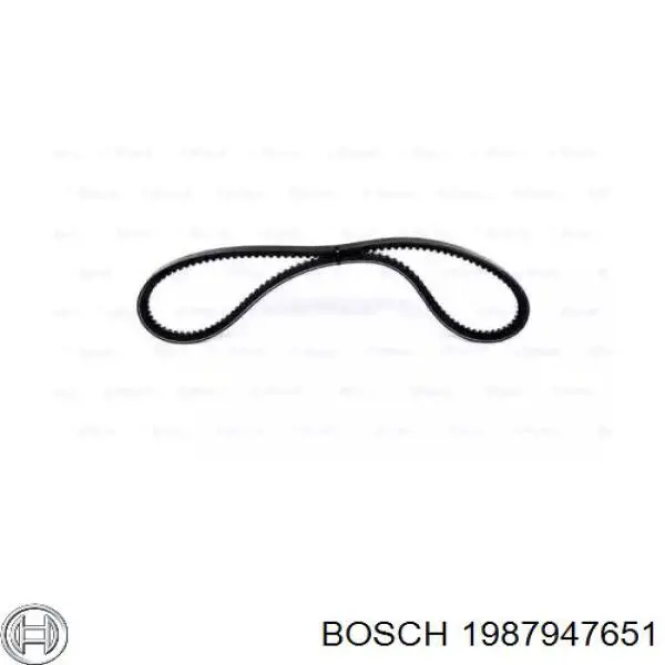Клиновий ремінь Bosch 1987947651 ціна, від 3.86 USD