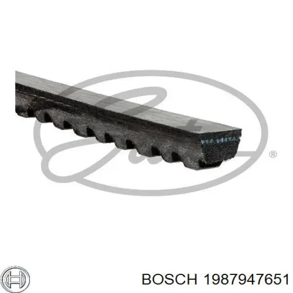 1987947651 Bosch ремінь приводний, агрегатів