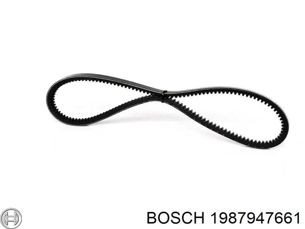 Клиновий ремінь Bosch 1987947661 ціна, від 4.72 USD