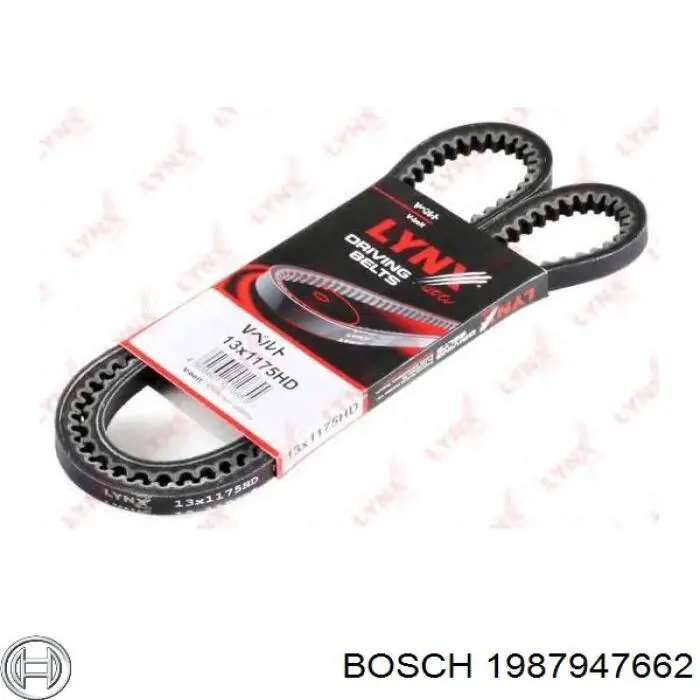 1987947662 Bosch Поліклиновий ремінь