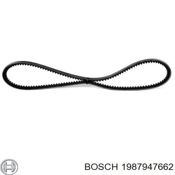 Ремінь генератора 1987947662 Bosch