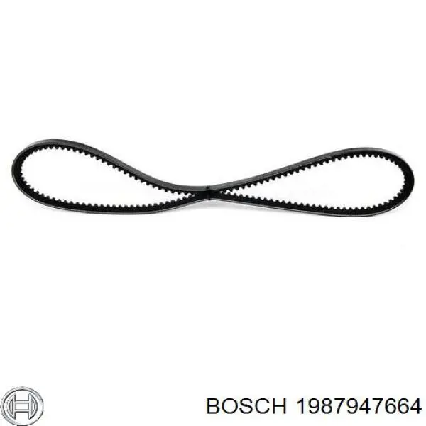 Купити 1987947664 Bosch Ремінь генератора