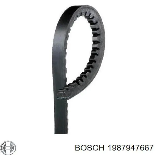 1987947667 Bosch Поліклиновий ремінь