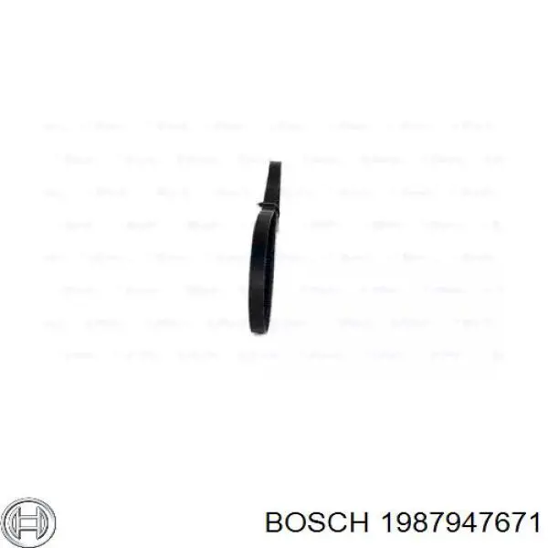 Клиновий ремінь Bosch 1987947671 ціна, від 3.79 USD