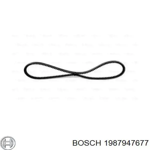 1987947677 Bosch ремінь приводний, агрегатів