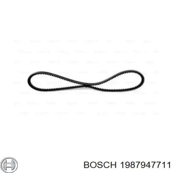 1987947711 Bosch ремінь приводний, агрегатів
