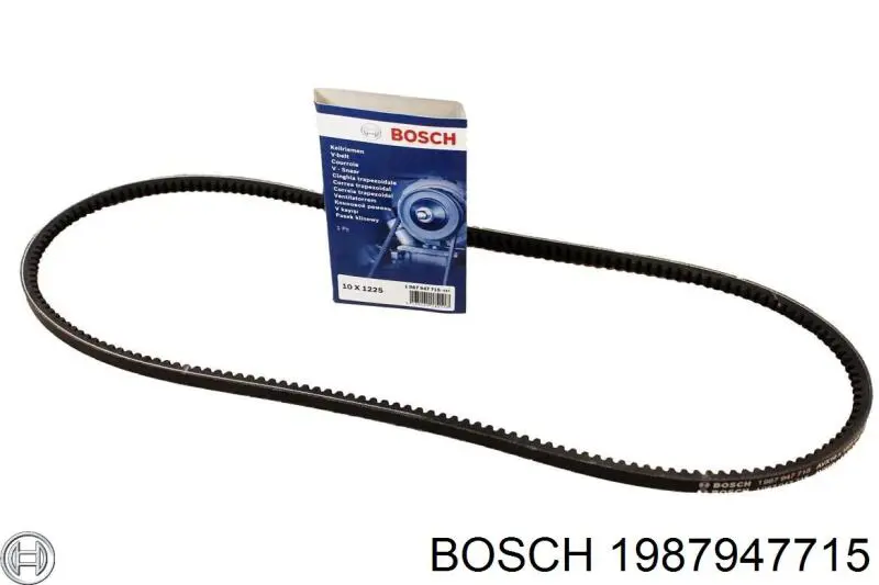 Ремінь генератора 1987947715 Bosch